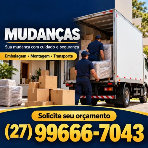 Frete e Mudança local e todo o Brasil