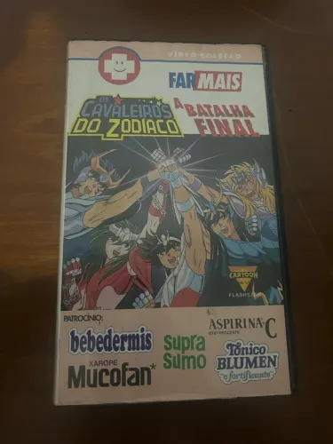 Vhs Promocional Cavaleiros do Zodíaco - O Filme