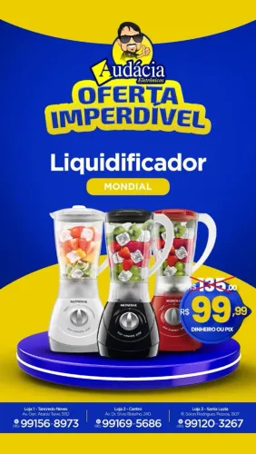 Liquidificador Mondial Easy power