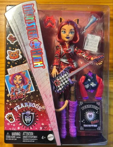 boneca toralei fearbook monster high lacrada