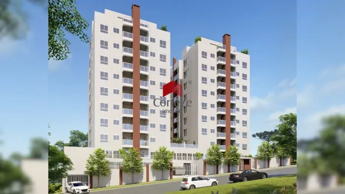 Apartamento com 62,1m² 2 quartos, à venda, no bairro Boa Vista em Curitiba