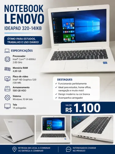 Notebook Lenovo 