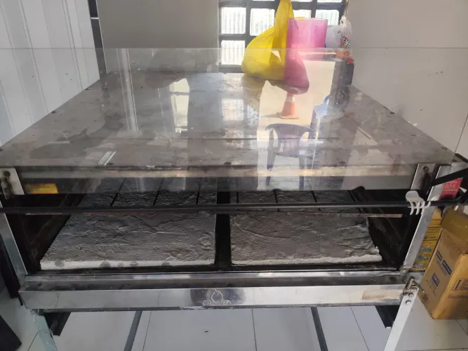 Forno industrial de guilhotina