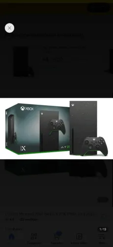 Xbox series x 2 TB edição galaxy edition