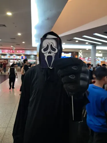 ? FANTASIA GHOSTFACE PARA O HALLOWEEN! ?