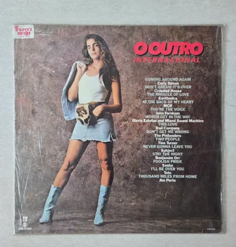 LP Disco de Vinil Trilha Sonora Novela O Outro Internacional 1987 Som Livre
