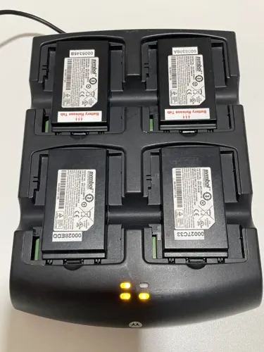 Carregador bateria para coletor de dados Motorola Symbol MC 3090 3190 4 Posições