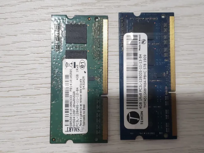Memoria ram DDR3L notebook 8gb (2x4gb)