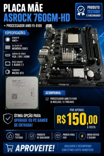 Kit AMD FX 6100