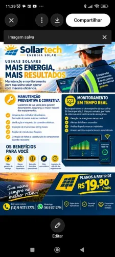 Manutenção e monitoramento de sistemas fotovoltaicos