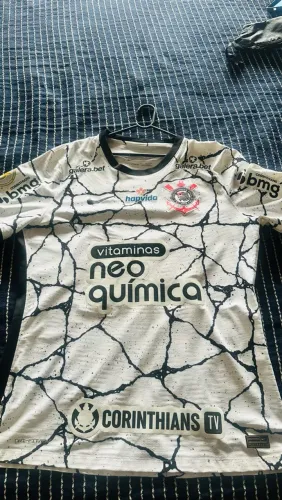 Camisa do Corinthians preparada para jogo