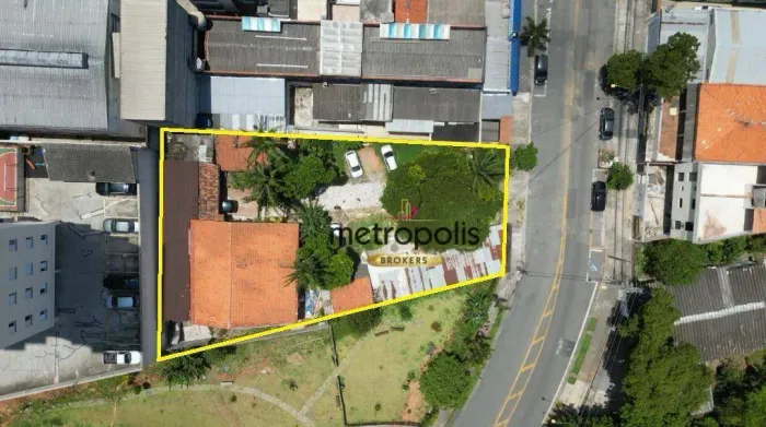 Terreno à venda, 900 m² por R$ 2.450.000,00 - Utinga - Santo André/SP