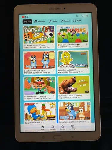 Tablet Samsung Galaxy tab E branco