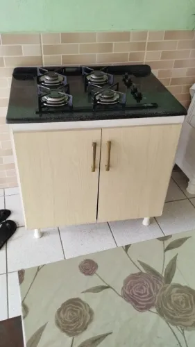 Vendo cooktop com armário embutido