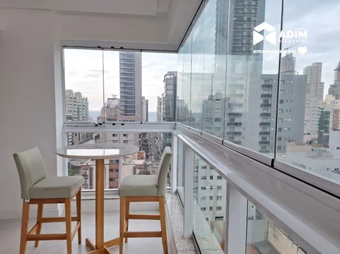 Apartamento para aluguel em Itapema/SC (Meia Praia) com 3 quartos e 2 vagas
