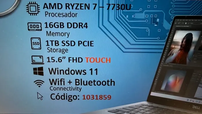 Notebook Dell 15