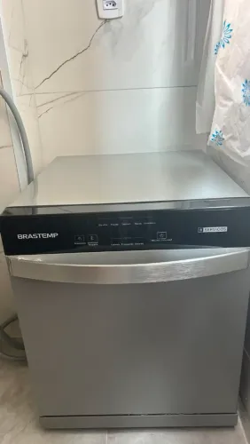 Lava-Louças Brastemp 8 Serviços Inox - Excelente Estado