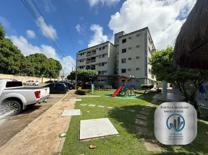 Apto no São Jorge, 3/4, suíte, nascente, térreo, varanda, 62 m²