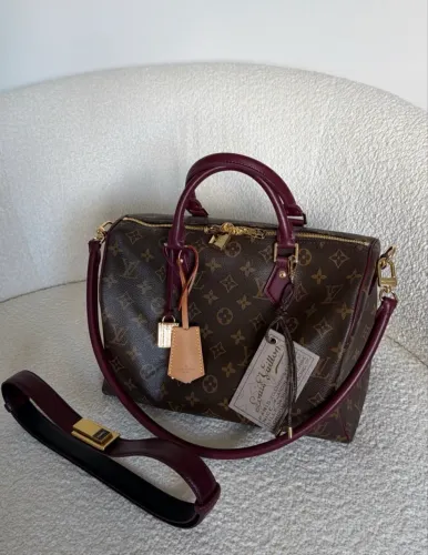 Bolsa Louis Vuitton speedy soft monograma
