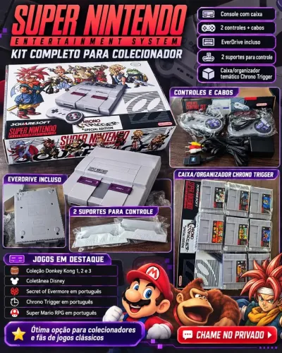 Super Nintendo completo