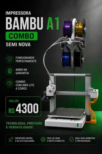 IMPRESSORA BAMBU A1 COMBO