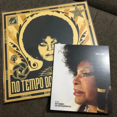 LP Elza Soares - No Tempo Da Intolerância / Com Revista / Noize Record Club 