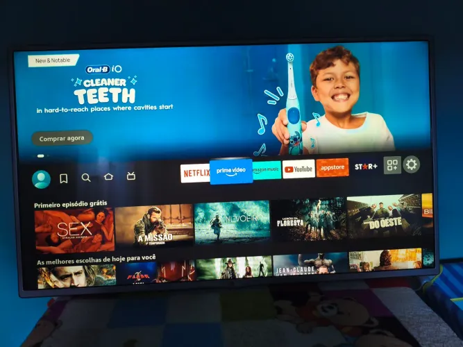 TV Digital LG 42 Polegadas LED + Aparelho Smart Fire Stik C/Comando de Voz