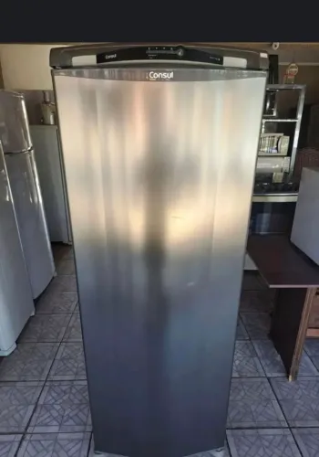 Geladeira Consul Fross Free Inox + entrega grátis em Sorocaba.