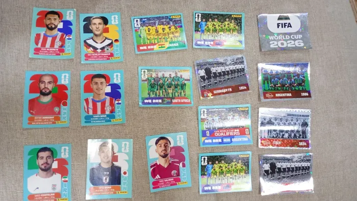Figurinhas copa do mundo 2026