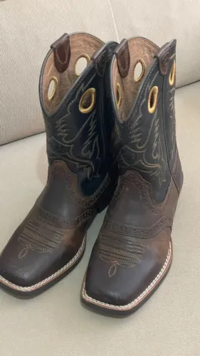  Botas texanas infantis Ariat Heritage Roughstock