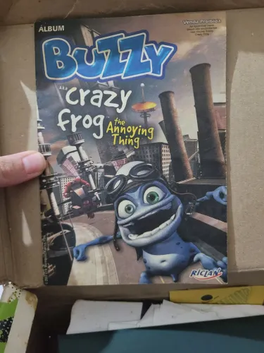 Album de figurinhas Crazy Frog Antiguidade