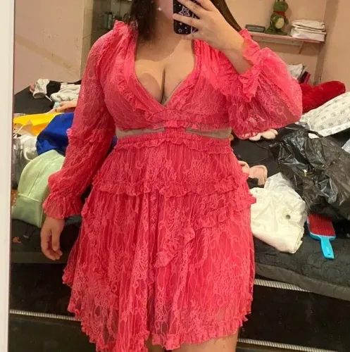 Vestido rosa novo!!