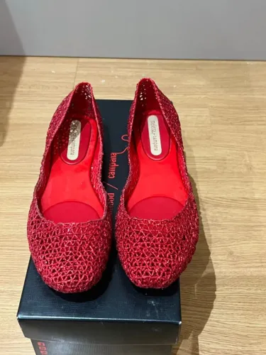 Melissa Campana Papel Vermelho glitter