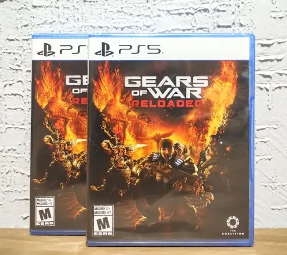 Gears Of War Reloaded Ps5 Lacrado (Aceitamos seu jogo usado com pagamento)