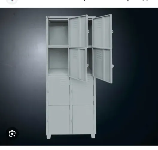 roupeiro de funcionário 8 portas pequenas