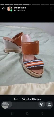 Sandálias Arezzo