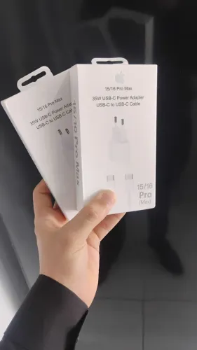 ?CARREGADOR TURBO PARA IPHONE 15/16 PRO MAX NOVO LACRADO
