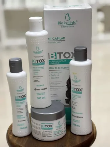 Kit profissional capilar Btox