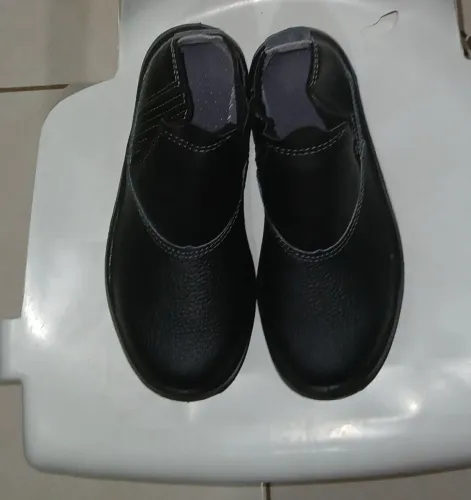 Bota de segurança de couro tamanho 37