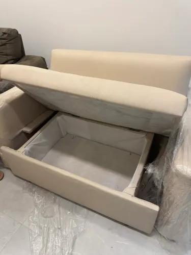 Sofá cama baú novo