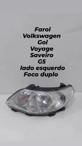Farol Volkswagen gol G5 lado esquerdo original 