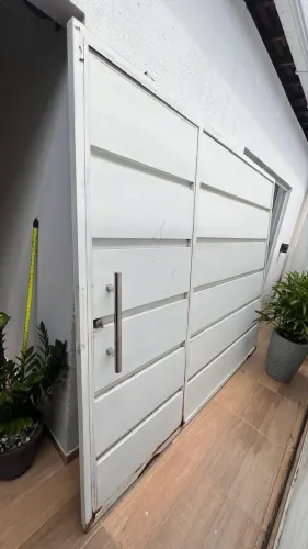 Portão galvanizado 250 x 210