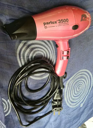Secador Profissional Parlux 3500 Ceramic Ionic - Original - Potente e Leve
