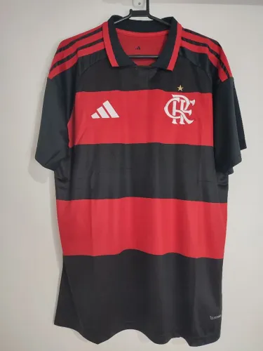 Camisa do Flamengo Rubro Negra Masculina 2026/27