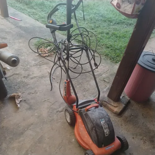 Carrinho de cortar grama+ roçadeira 