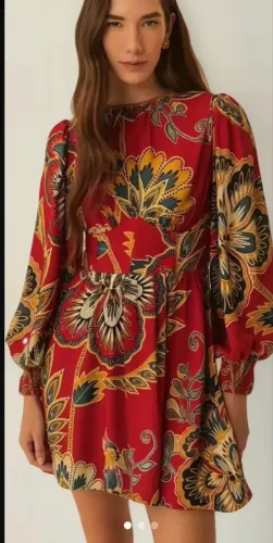 Vestido Farm Floral Pequim