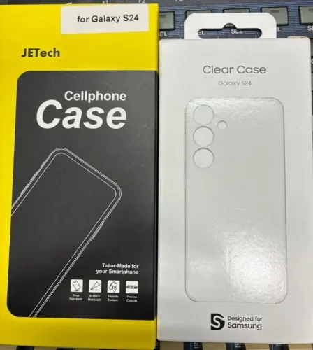 CAPAS SAMSUNG GALAXY S24 - 2 UNIDADES LACRADAS  ORIGINAIS 