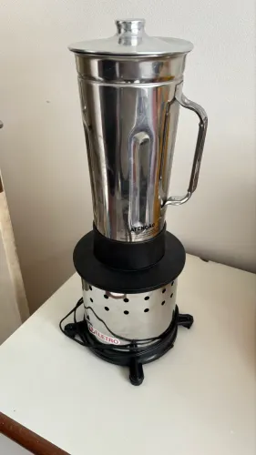 Liquidificador Industrial Alta Rotação 2 Litros Af5 Cor Prateado