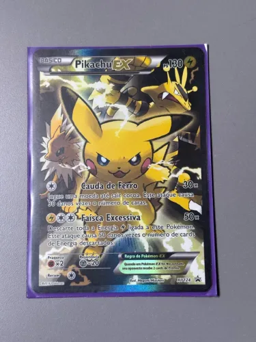 Carta Pokémon Pikachu Ex