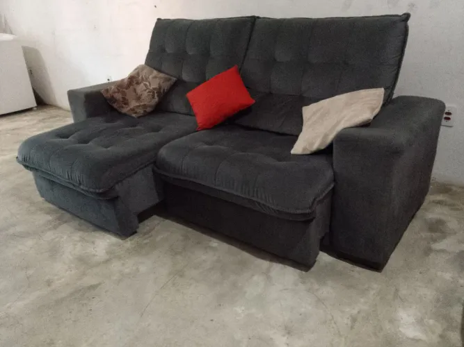 PRA SAIR RÁPIDO - SOFA RETRÁTIL NOVO